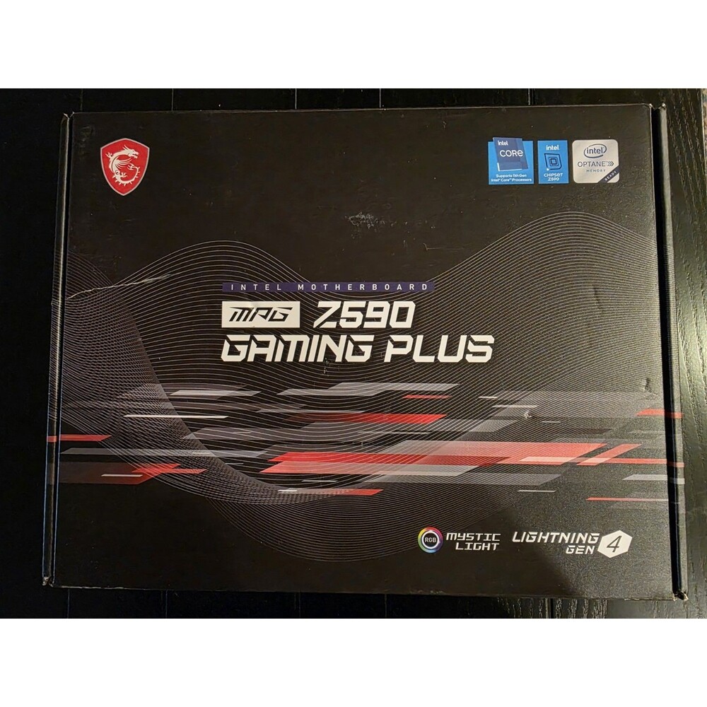 MSI MPG Z590 Gaming Plus LGA 1200 Socket, DDR4 Motherboard